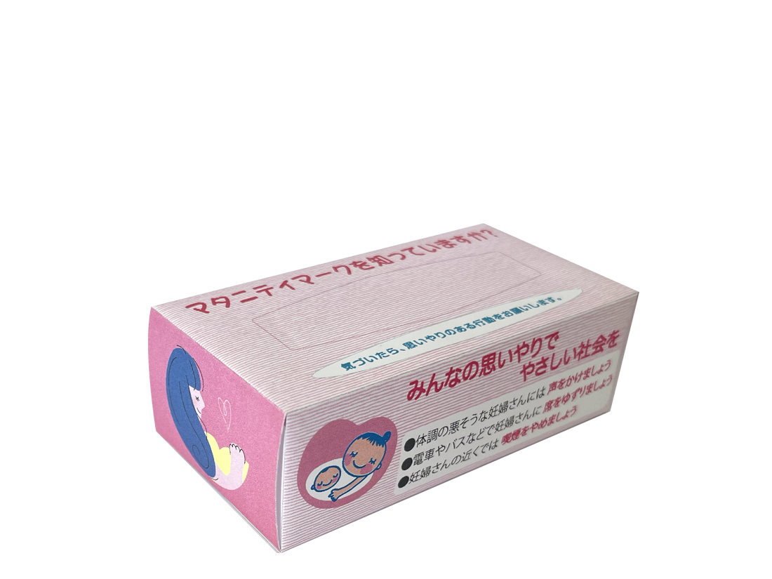 オリジナルボックスティッシュ　ミニBOX20W