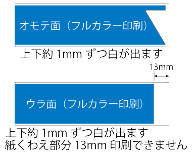 フルカラー印刷のプリントスペース