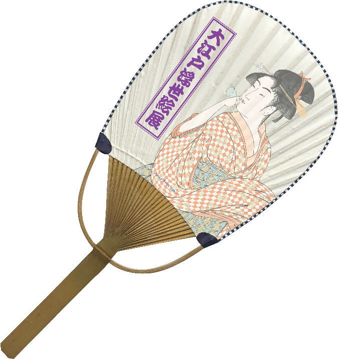 小判竹うちわイメージ